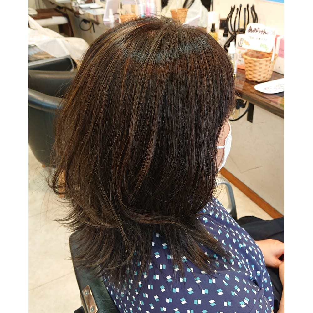 ミディアム Hair Make Iara 野田 ヘアメイク イアラ ノダ のヘアスタイル 美容院 美容室を予約するなら楽天ビューティ