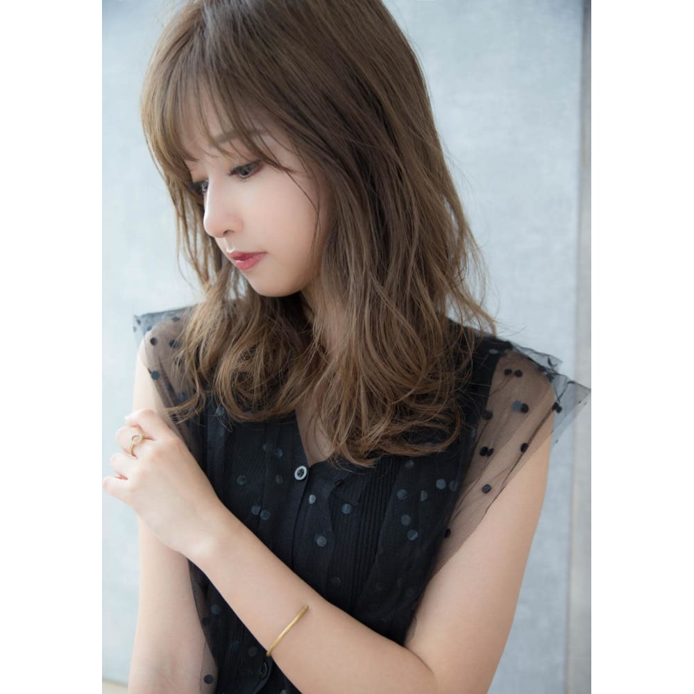 Reginavita栄 韓国風レイヤーセミディ 早川 Reginavita 栄店 レジナヴィータ サカエテン のヘアスタイル 美容院 美容室 を予約するなら楽天ビューティ