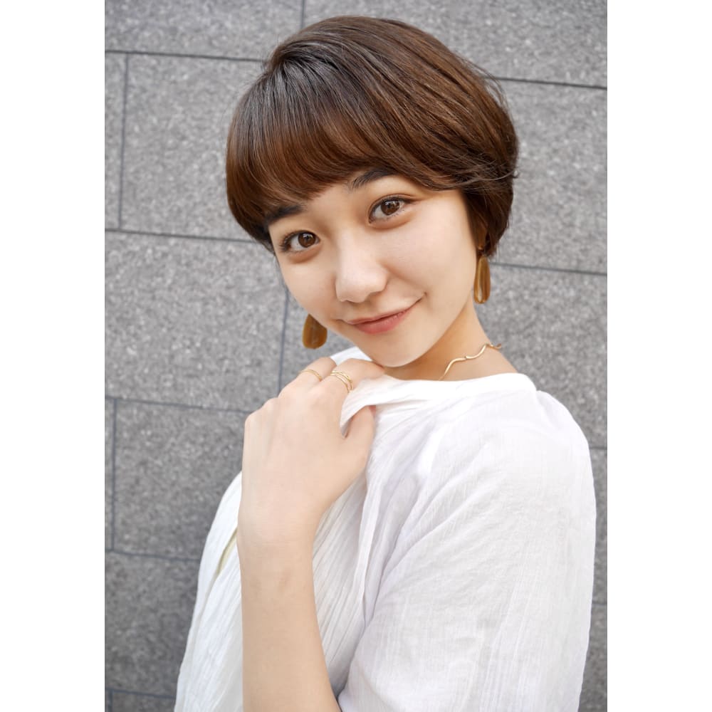 上品でかわいいショートスタイル 有海一生 髪質改善 Shushu Organic Hair シュシュ のヘアスタイル 美容院 美容室を予約するなら楽天ビューティ