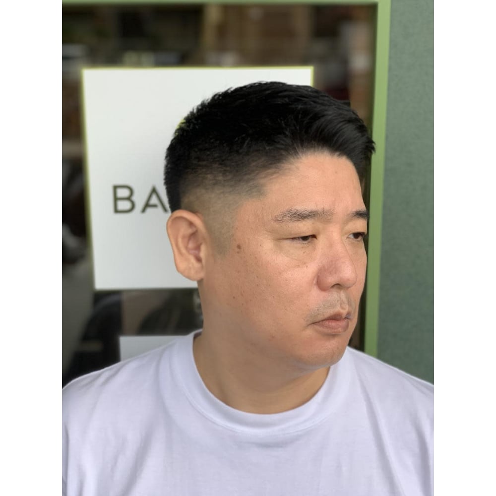 フェードパーマスタイル バーバーバー中野 床屋 メンズカット バーバーバーナカノ トコヤ メンズカット のヘアスタイル 美容院 美容室を予約するなら楽天ビューティ
