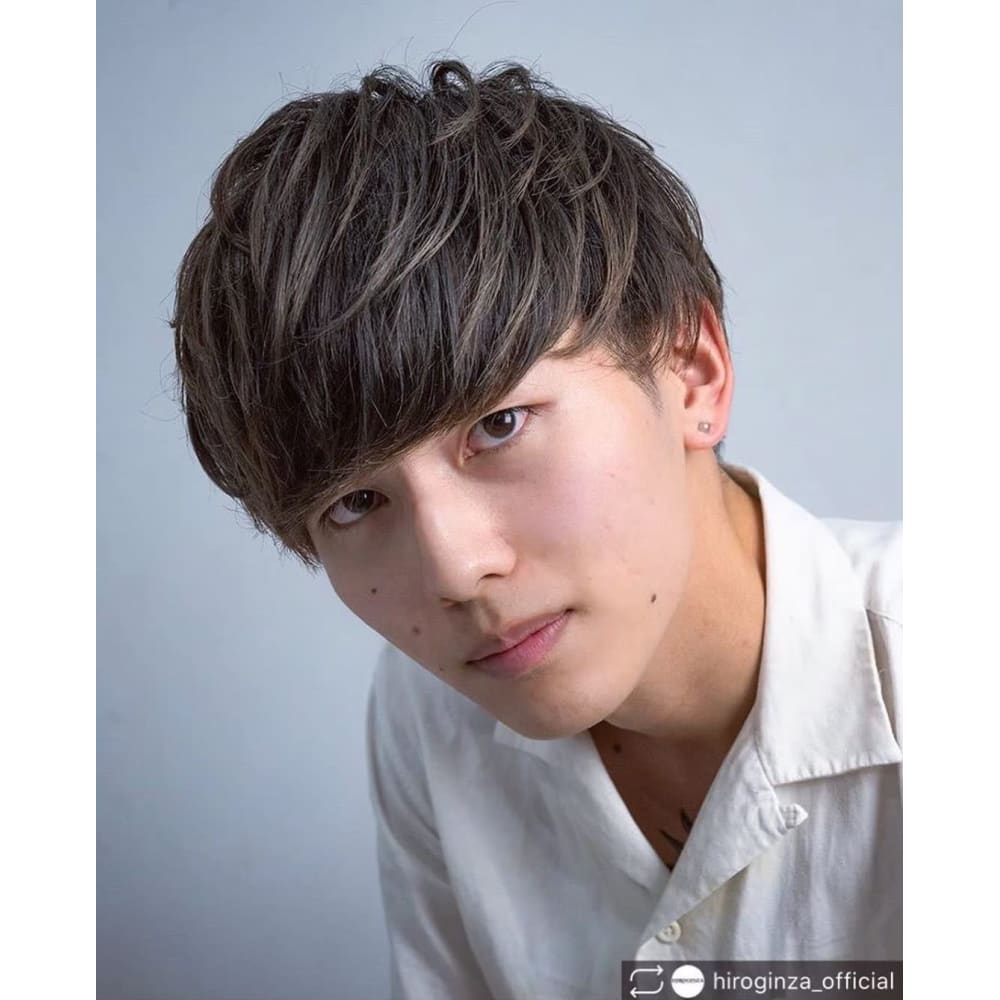 ナチュラルマッシュ 八重洲 理容室 日本橋 Hiro Ginza Hair Salon 日本橋八重洲店 ヒロギンザヘアーサロンニホンバシヤエステン のヘアスタイル 美容院 美容室を予約するなら楽天ビューティ