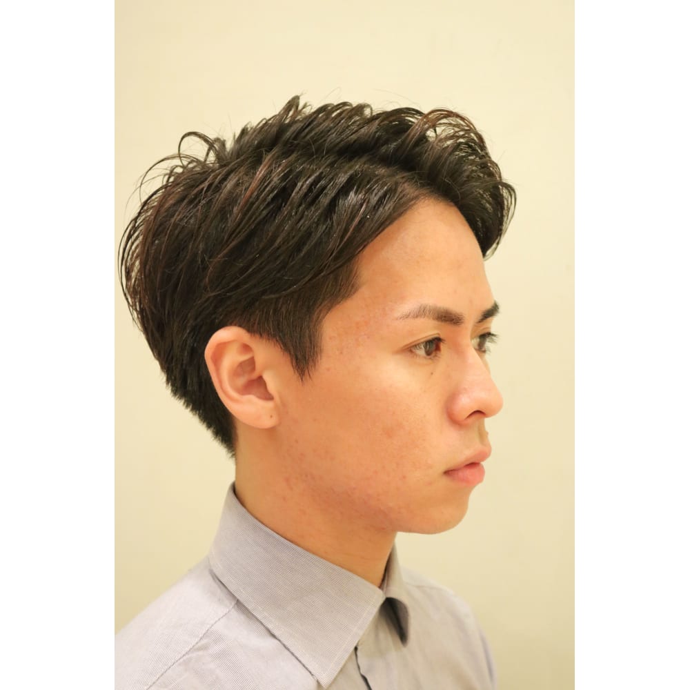 大人の爽やかビジネスショート Beautrium 銀座265 ビュートリアム のヘアスタイル 美容院 美容室を予約するなら楽天ビューティ