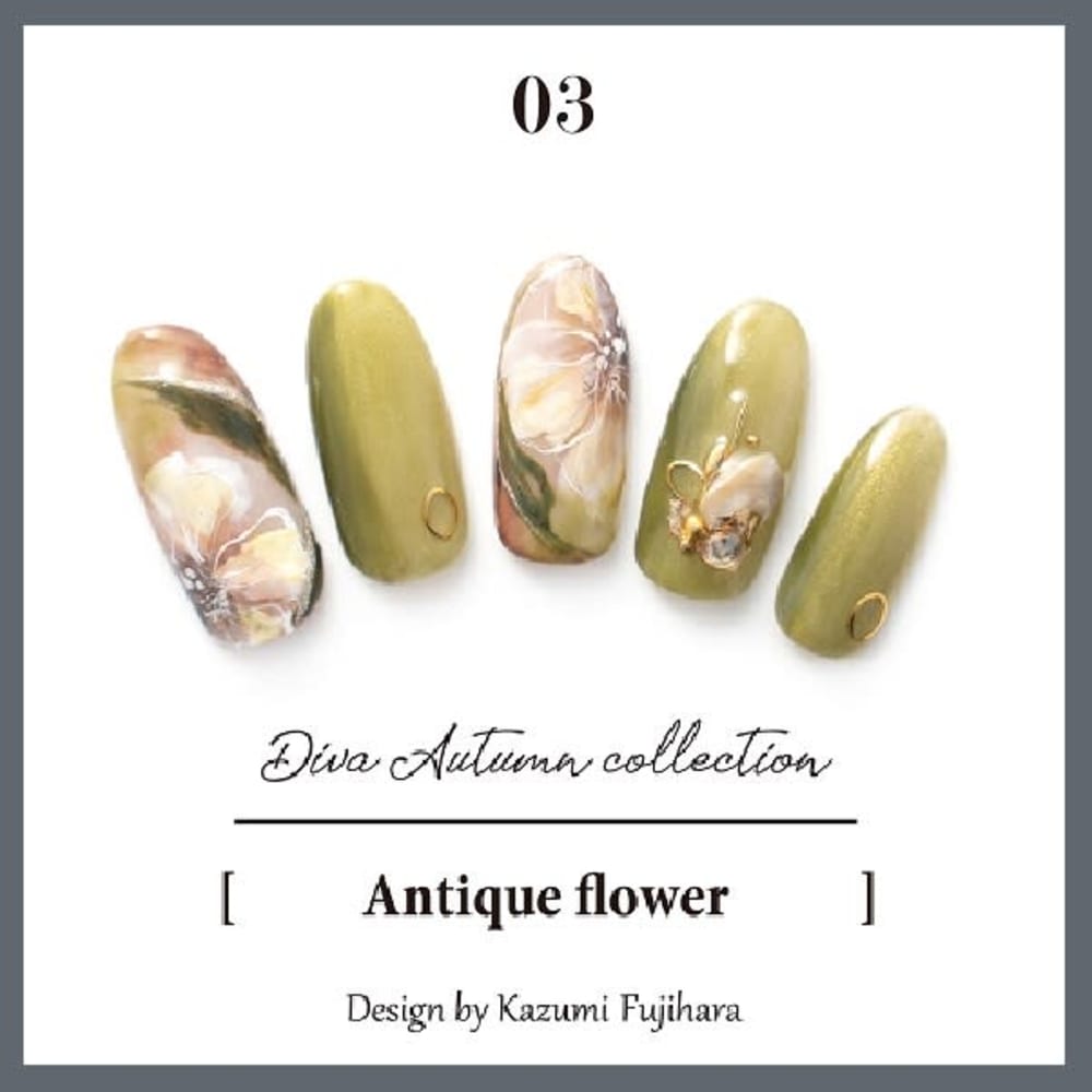 Antique Flower Nail Salon Diva 天王寺店 ネイルサロンディーバ テンノウジテン のネイルデザイン ネイル まつげ サロンを予約するなら楽天ビューティ