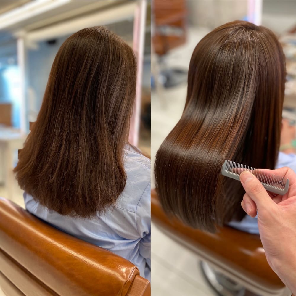 エイジング毛を扱いやすく 髪質改善プレミアム 担当 倉島 Jeana Harbor ジーナハーバー のヘアスタイル 美容院 美容室を予約するなら楽天ビューティ