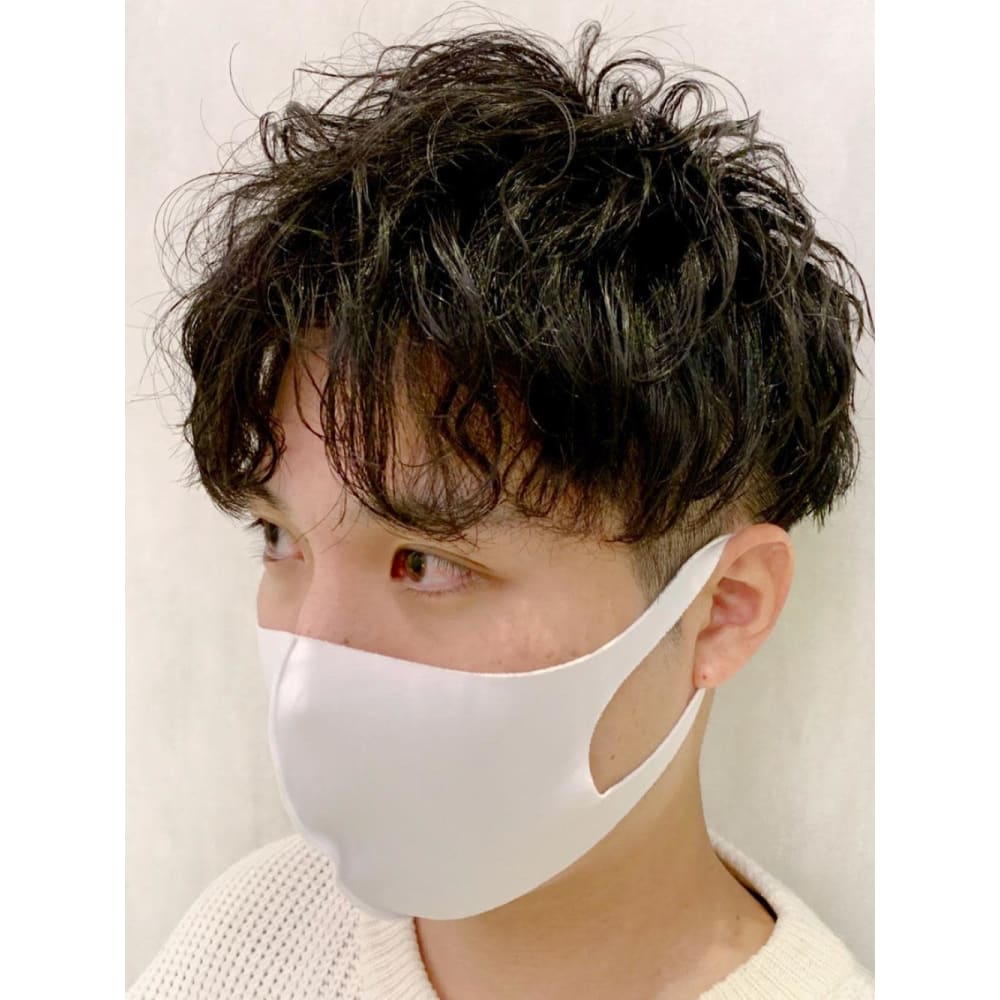 ヘアジュレドゥ 花井 セクシーメンズパーマ Hair Jurer Deux ジュレドゥ のヘアスタイル 美容院 美容室を予約するなら楽天ビューティ