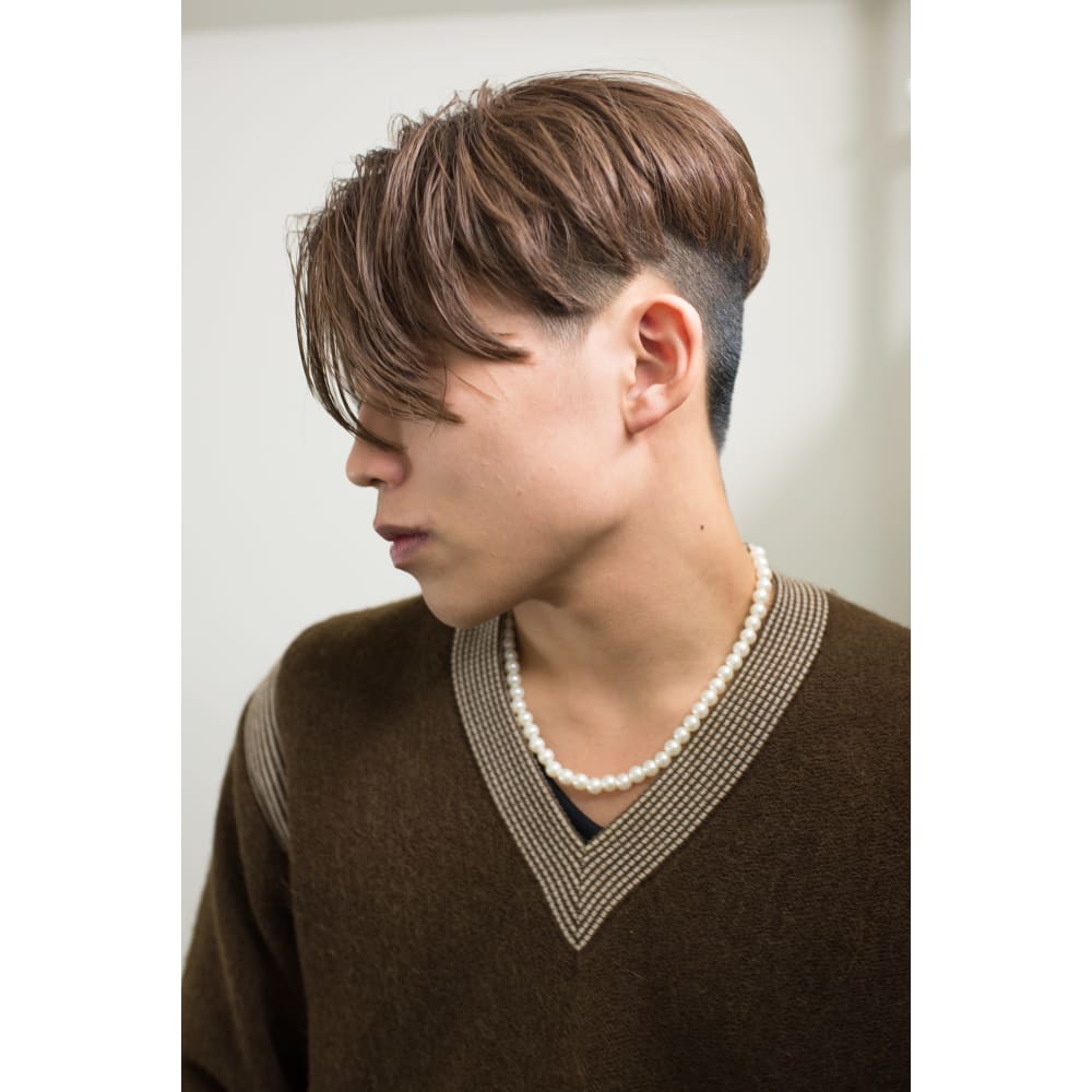 攻め髪 マロンベージュ Girl ガール のヘアスタイル 美容院 美容室を予約するなら楽天ビューティ