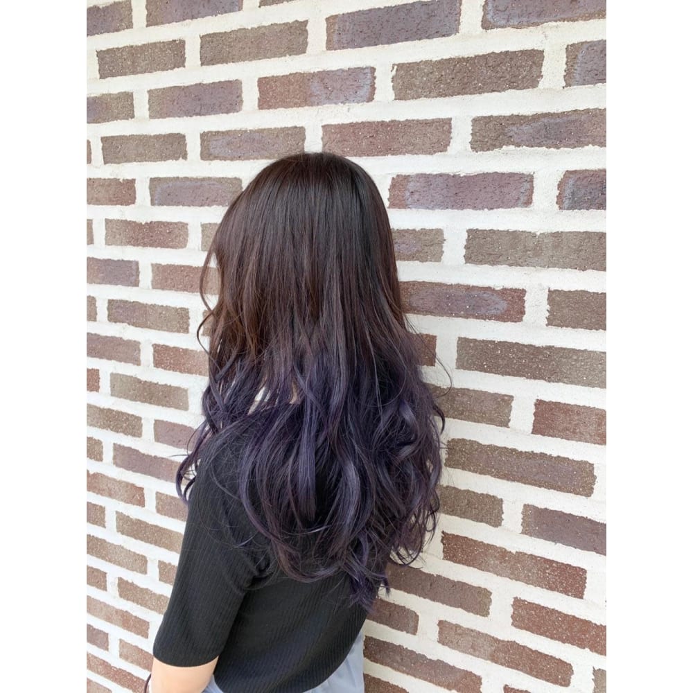 ロングヘア ラベンダーアッシュ Ryu Resort リュウリゾート のヘアスタイル 美容院 美容室を予約するなら楽天ビューティ