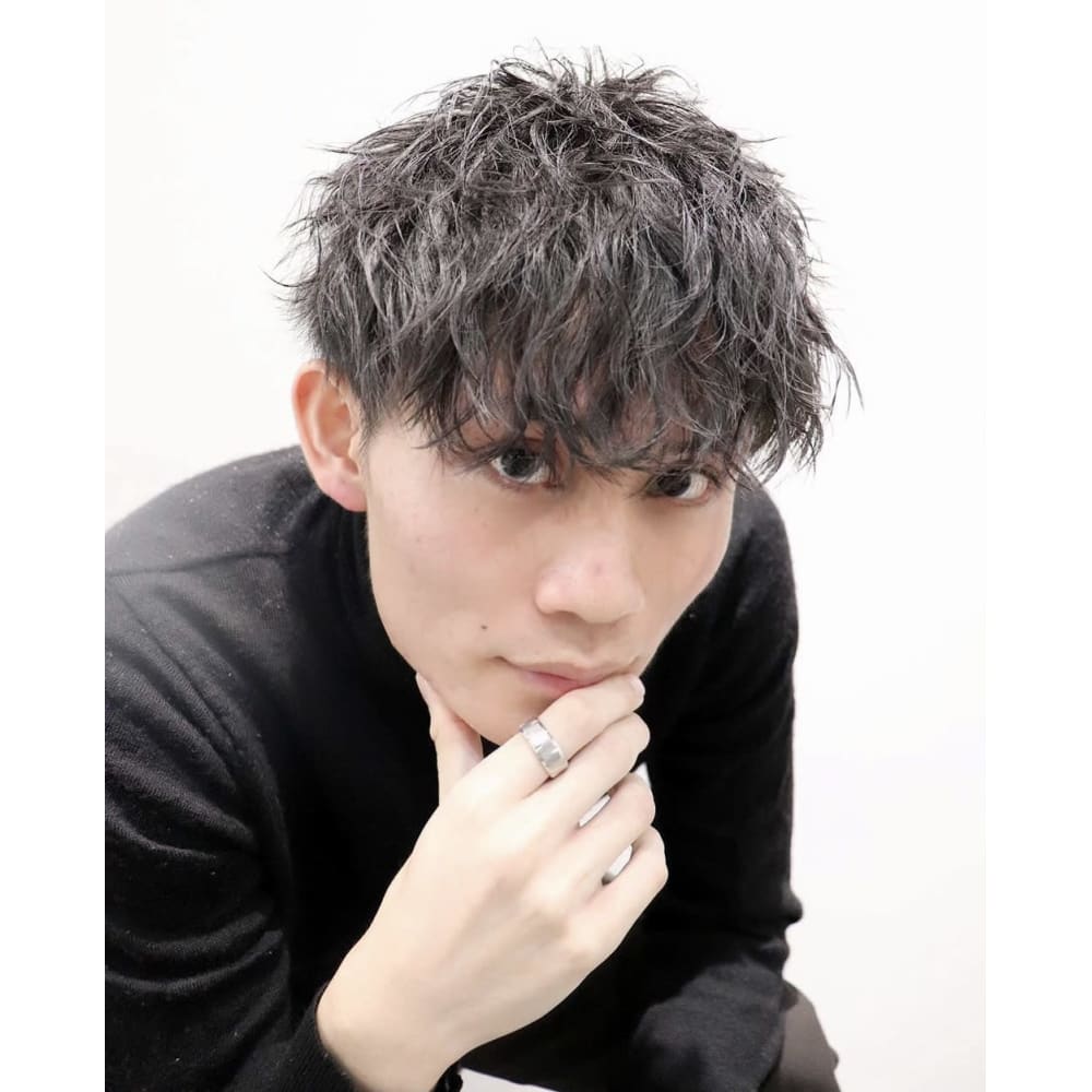 無造作sマッシュ メンズサロン Axiss アクシス メンズサロン アクシス のヘアスタイル 美容院 美容室を予約するなら楽天ビューティ