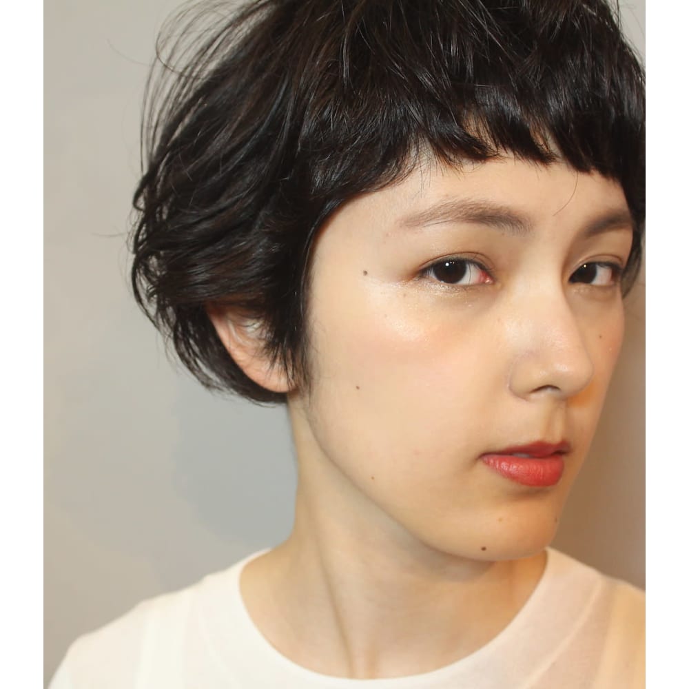 マッシュレイヤーショート ｆｌｅｕｒ元町 フルール モトマチ のヘアスタイル 美容院 美容室を予約するなら楽天ビューティ