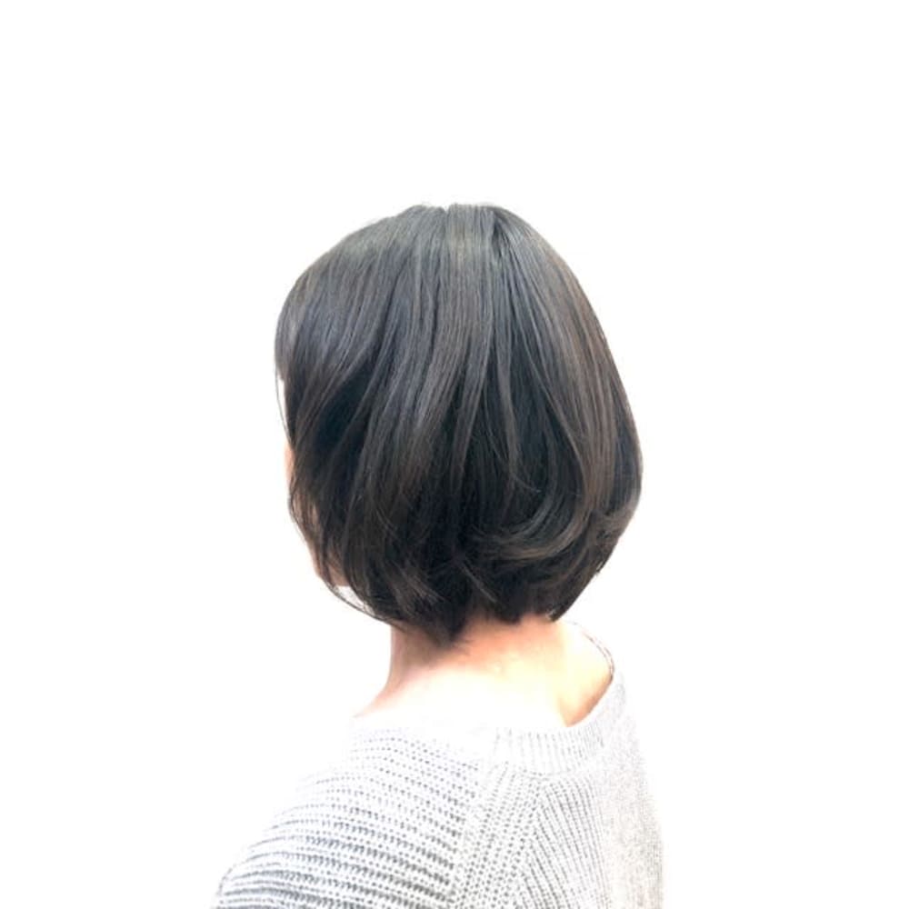 大人かわいいナチュラルマッシュ ショートボブ 艶カラー30代 Qualis 上福岡店 クオリスカミフクオカテン のヘアスタイル 美容院 美容室を予約するなら楽天ビューティ
