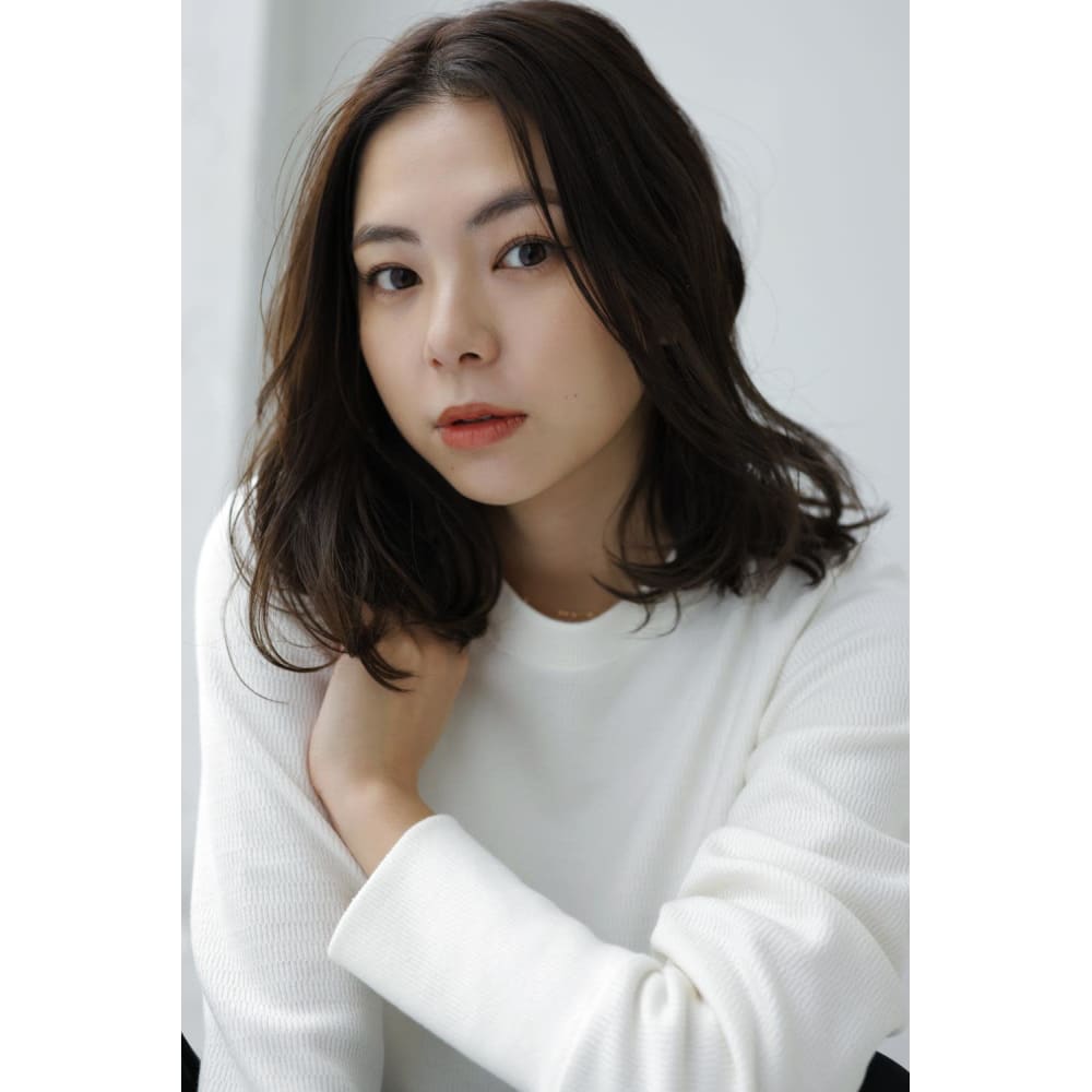 栗原style 代30代40代 トレンドミディアムヘア Air Ginza Central エアーギンザセントラル のヘアスタイル 美容院 美容室を予約するなら楽天ビューティ