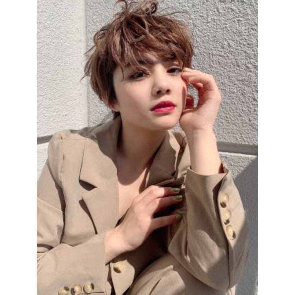 ショートマッシュ Flammeum関内店 フラミュームカンナイテン のヘアスタイル 美容院 美容室を予約するなら楽天ビューティ