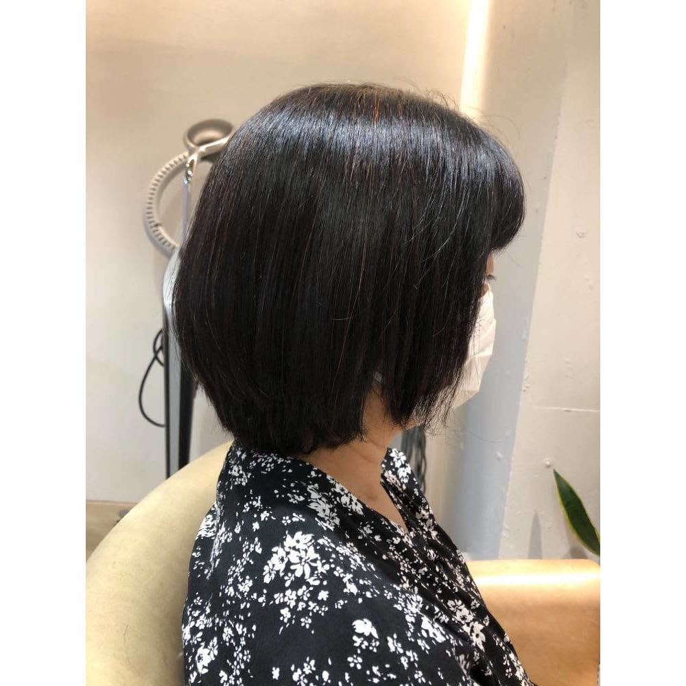 癖毛の方におすすめショートボブ Hair Make Opsis オプシス のヘアスタイル 美容院 美容室を予約するなら楽天ビューティ
