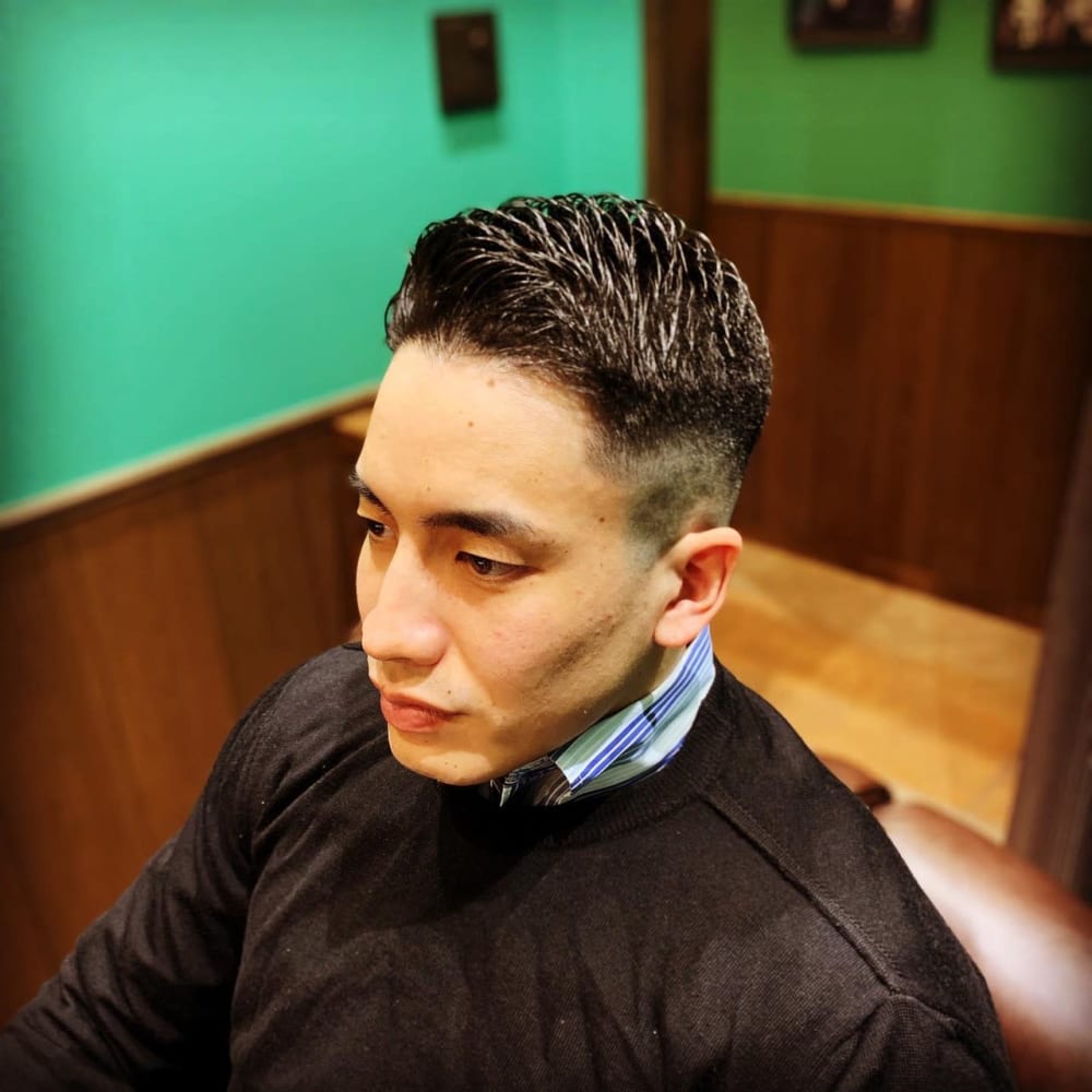 ビジネスフェードスタイル 新橋 日比谷 内幸町 虎ノ門 理容 Hiro Ginza Hair Salon 新橋 日比谷口店 ヒロギンザヘアーサロンシンバシヒビヤグチテン のヘアスタイル 美容院 美容室を予約するなら楽天ビューティ