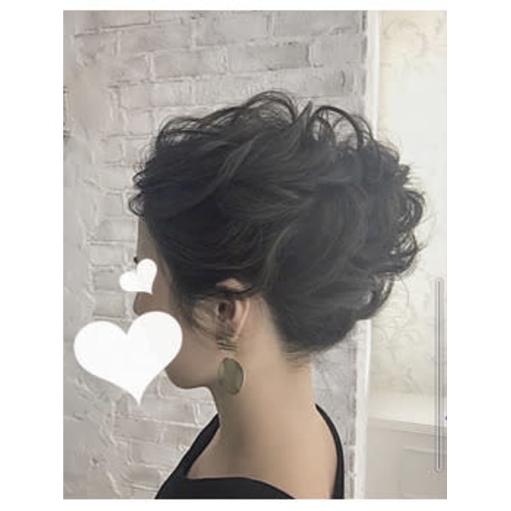 Mao高めルーズ アップ セットサロン Mao セットサロン マオ のヘアスタイル 美容院 美容室を予約するなら楽天ビューティ
