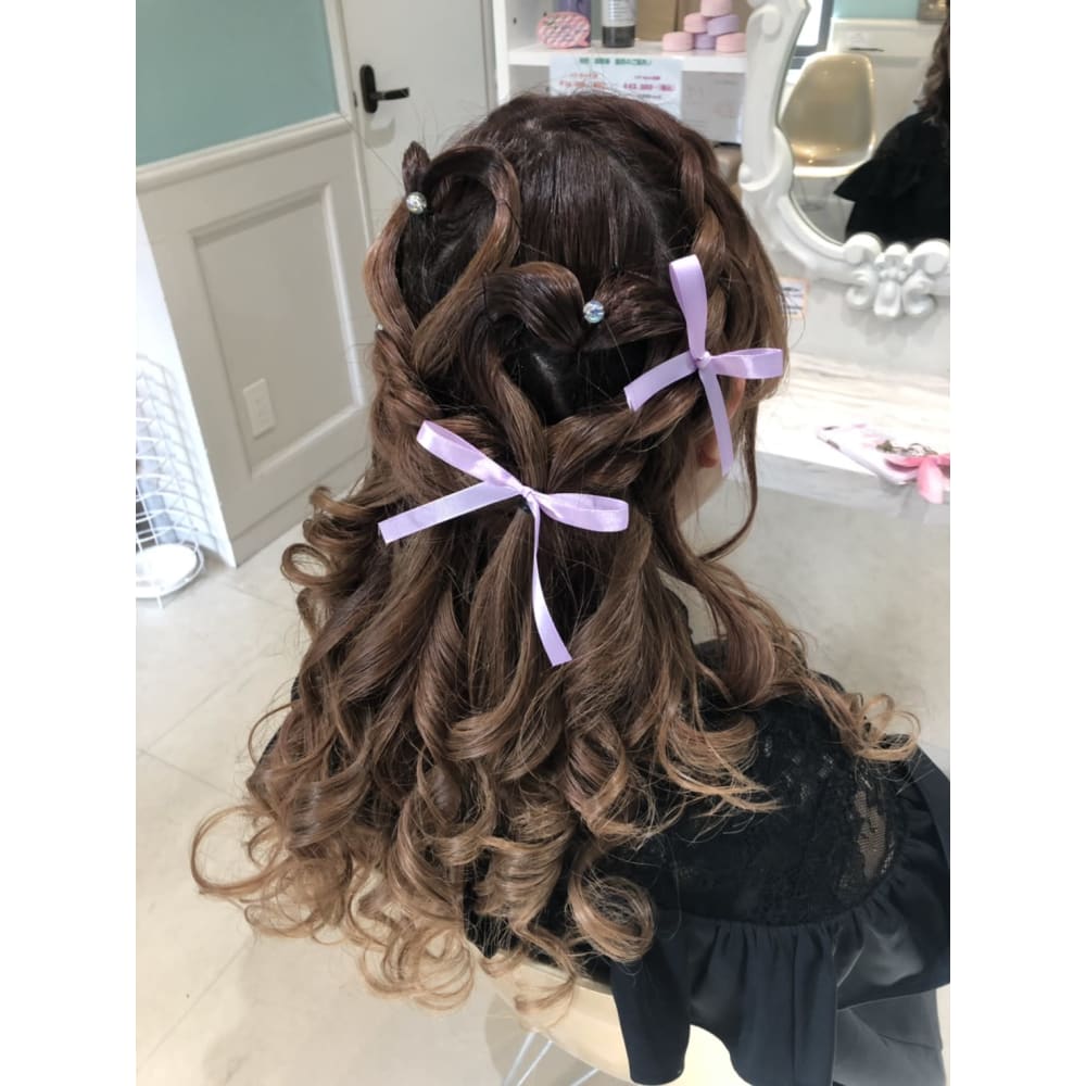 Maoハートアレンジ セットサロン Mao セットサロン マオ のヘアスタイル 美容院 美容室を予約するなら楽天ビューティ