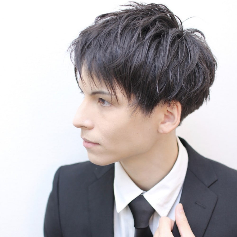 迷ったらこれ スーツ男子に似合う清潔感ショート Ash 幡ヶ谷店 アッシュ ハタガヤテン のヘアスタイル 美容院 美容室を予約するなら楽天ビューティ