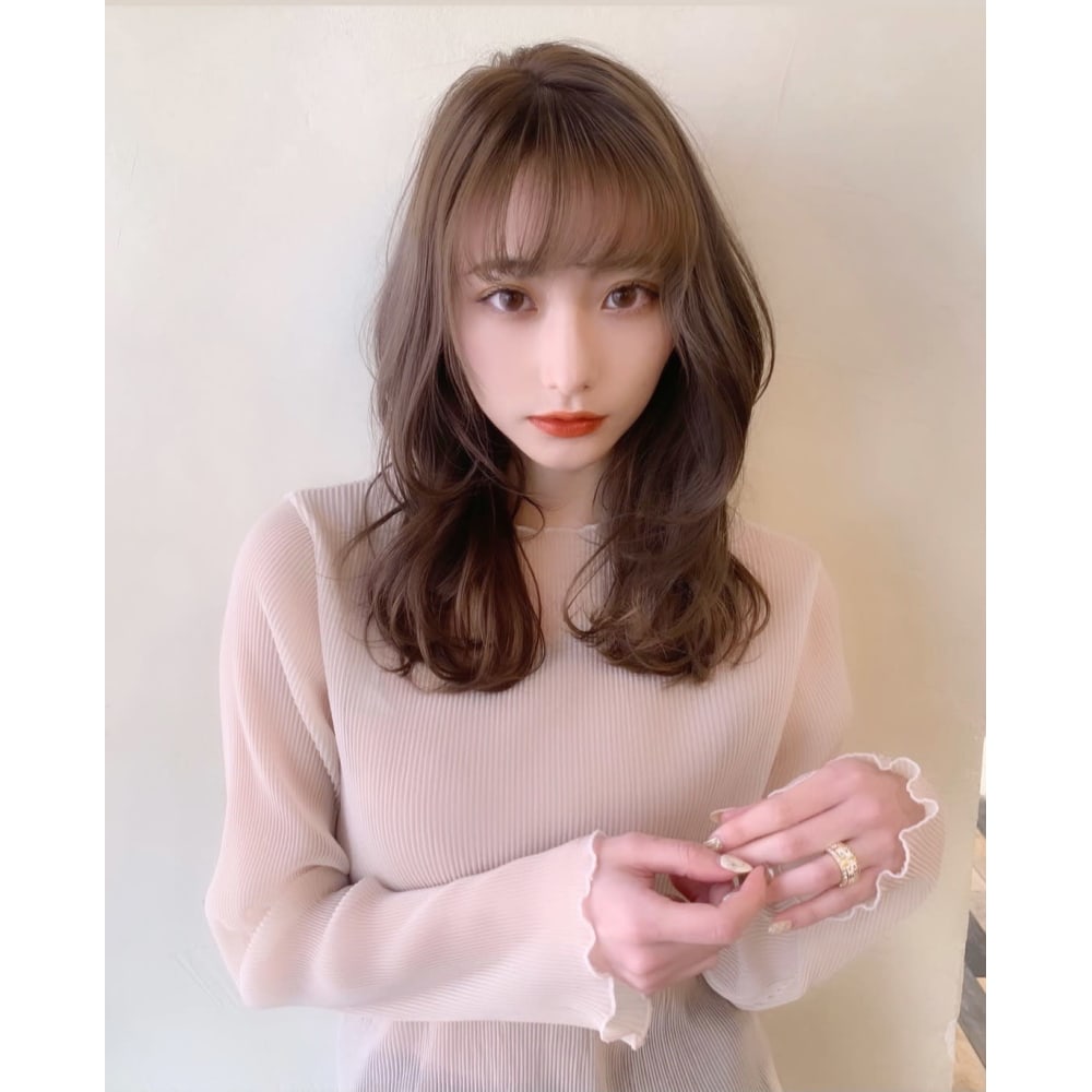韓国風フェミニン Alice By Afloat アリスバイアフロート のヘアスタイル 美容院 美容室を予約するなら楽天ビューティ