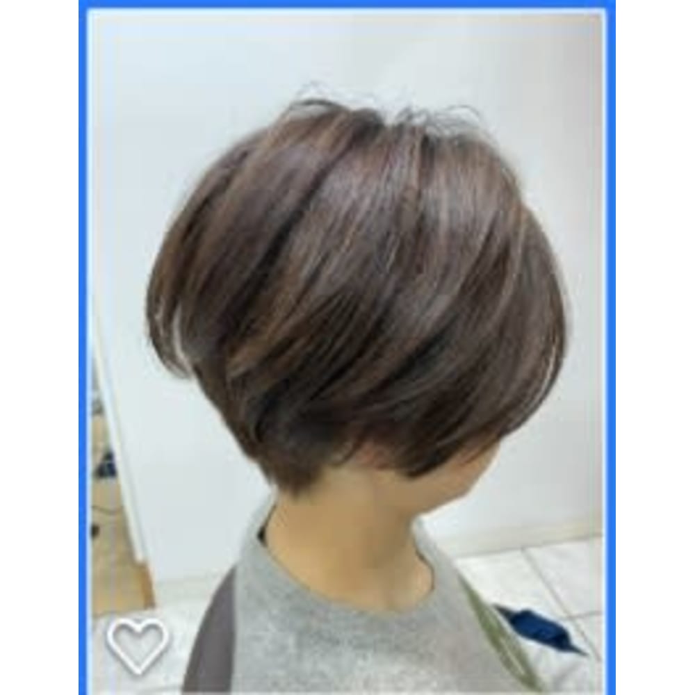 カジュアルショートカット Access Moon 米沢本店 アクセスムーンヨネザワホンテン のヘアスタイル 美容院 美容室を予約するなら楽天ビューティ