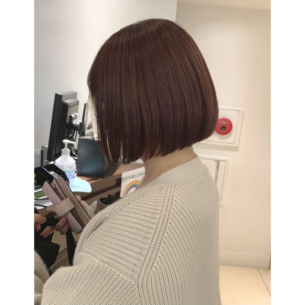 Euphoria宮田真白 チェリーボブ Euphoria 新宿店 ユーフォリア シンジュクテン ユーフォリア シンジュクテン のヘアスタイル 美容院 美容室を予約するなら楽天ビューティ