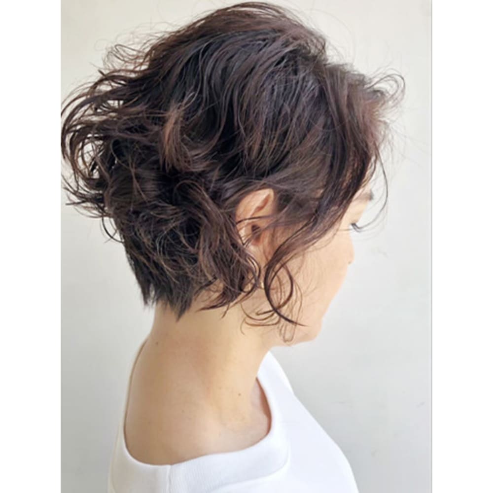 スッキリ大人女子 ショートカット 無造作パーマ Ash 亀戸店 アッシュ のヘアスタイル 美容院 美容室を予約するなら楽天ビューティ スッキリ大人女子 ショートカット 無造作パーマ Ash 亀戸店 アッシュ のヘアスタイル 美容院 美容室を予約するなら楽天ビューティ