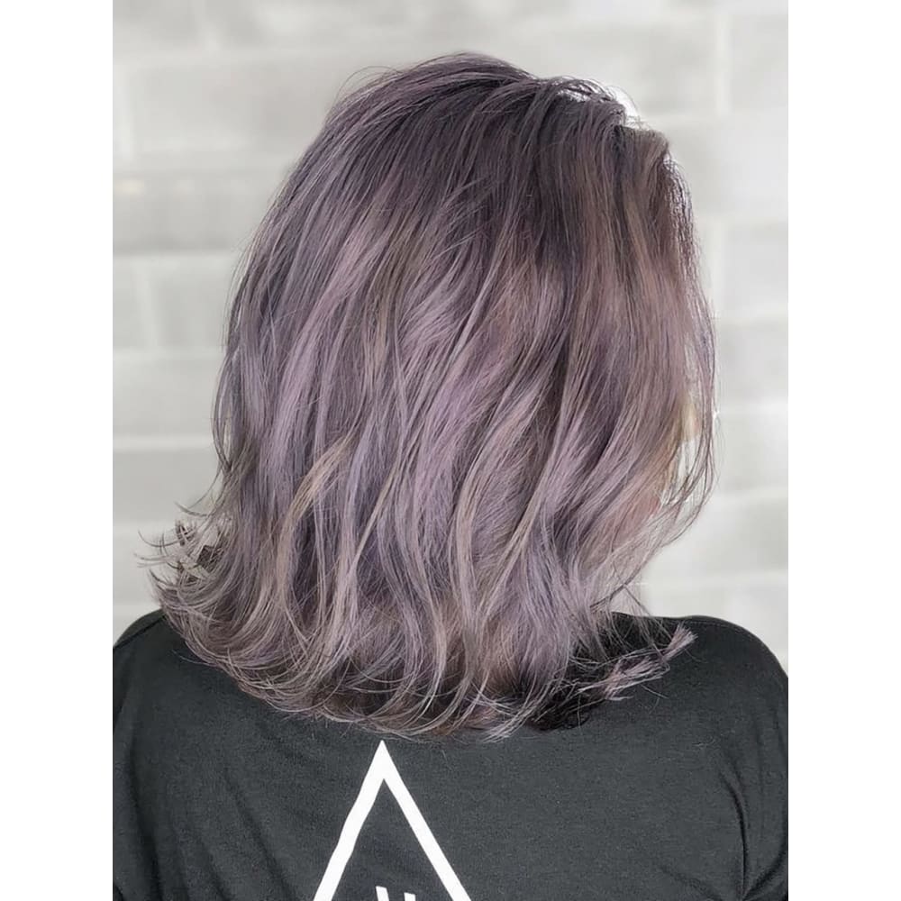 Aube Hair シアブルーベージュ スモーキーウェーブ Aube Hair Lounge 池袋店 オーブヘアラウンジ イケブクロテン のヘアスタイル 美容院 美容室を予約するなら楽天ビューティ