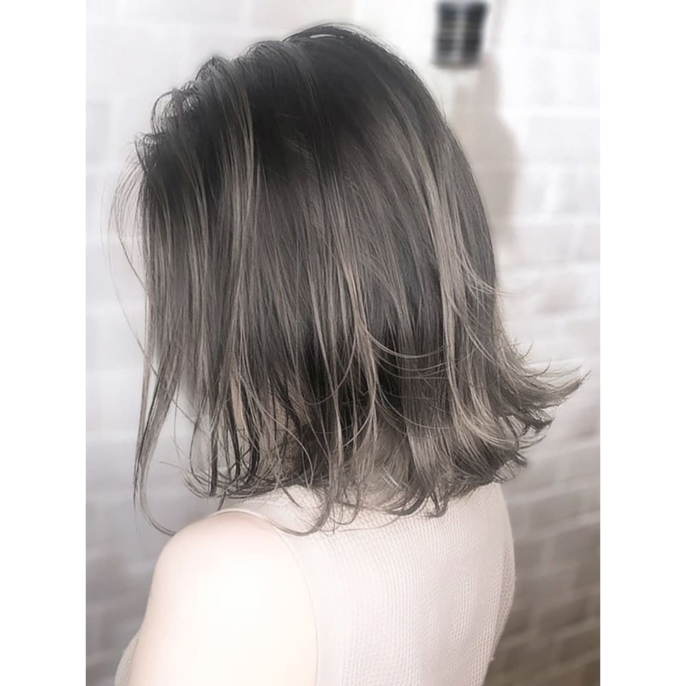 Aube Hair 外国人風カラー 外ハネボブ Aube Hair Lien 札幌3号店 オーブヘアリアン サッポロサンゴウテン のヘアスタイル 美容院 美容室を予約するなら楽天ビューティ
