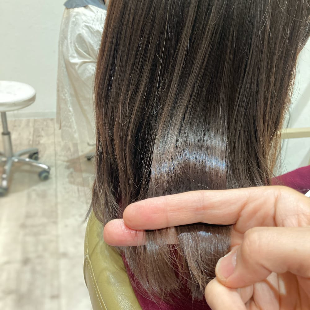 イマヘア美髪改善 伸ばしかけヘアのエイジングケア Lohas Hair Angie 髪質改善 50代大人ボブ ロハスヘア アンジェ のヘアスタイル 美容院 美容室を予約するなら楽天ビューティ