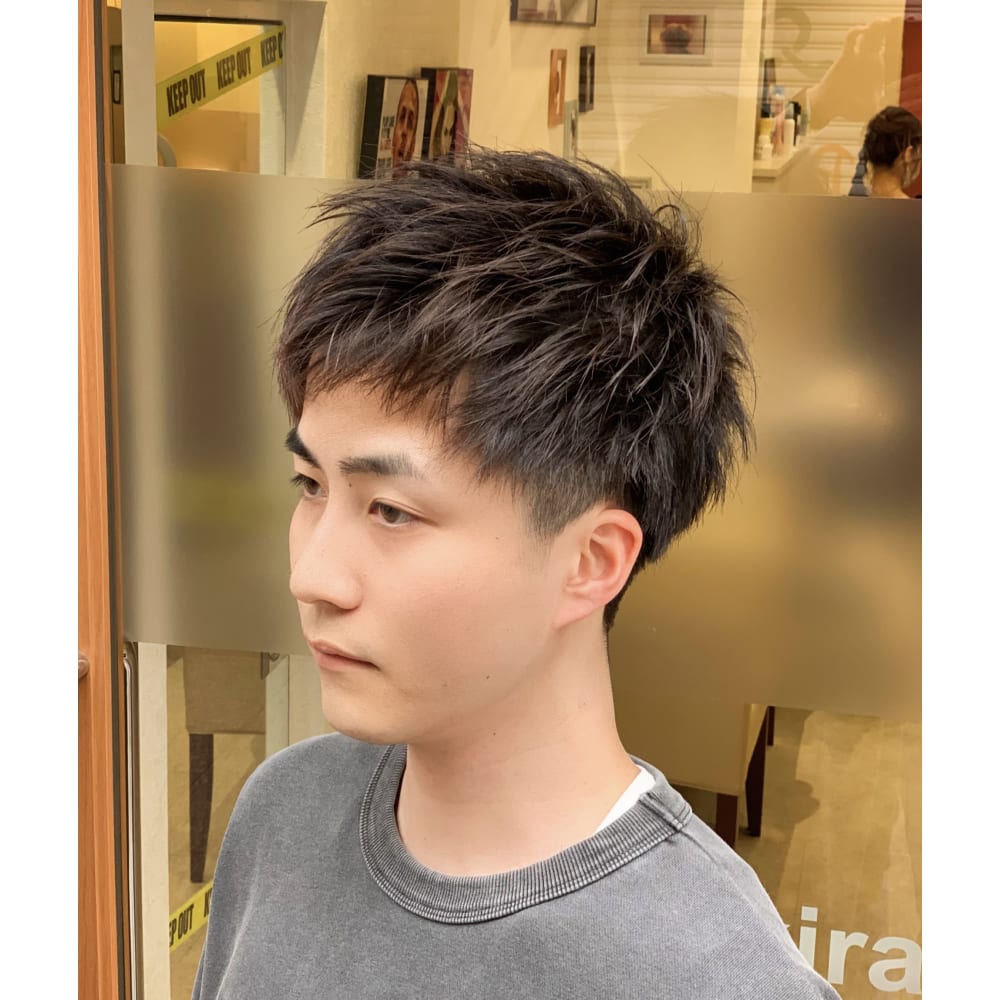 エアムーブベリーショート Akira三宮店 アキラ のヘアスタイル 美容院 美容室を予約するなら楽天ビューティ