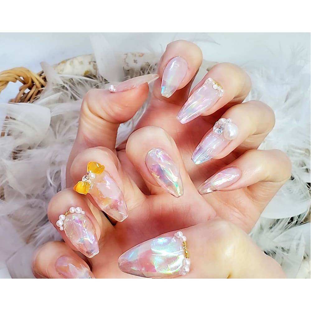 うるうる 氷ネイル Kurara ジェルネイルスクール サロン クララジェルネイルスクールアンドサロン のネイルデザイン ネイル まつげサロンを予約するなら楽天ビューティ