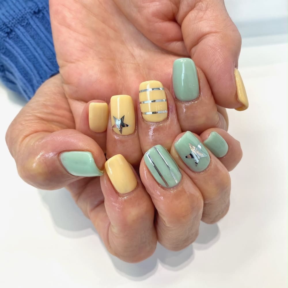 シェラック シャーベットカラーネイル Champs Bilec Nail Salon シャンビレック のネイルデザイン ネイル まつげサロンを予約するなら楽天ビューティ