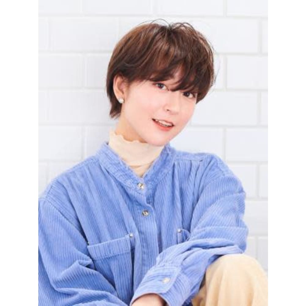 Aube Hair 小顔 カジュアルショート Aube Hair Lien 札幌3号店 オーブヘアリアン サッポロサンゴウテン のヘアスタイル 美容院 美容室を予約するなら楽天ビューティ