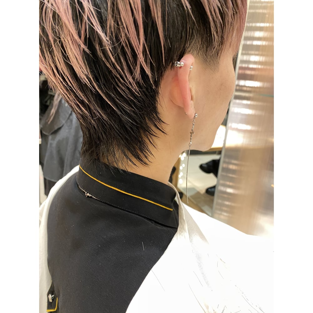 メンズウルフ途中経過 Atoz大船 アズオオフナ のヘアスタイル 美容院 美容室を予約するなら楽天ビューティ
