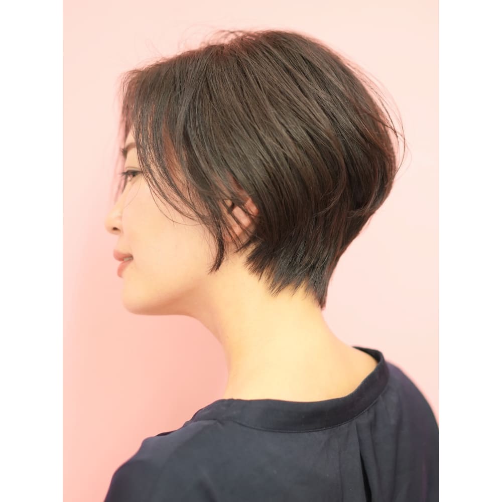 30代40代50代簡単大人ショートヘア Beautrium 青山 ビュートリアム アオヤマ のヘアスタイル 美容院 美容室を予約するなら楽天ビューティ
