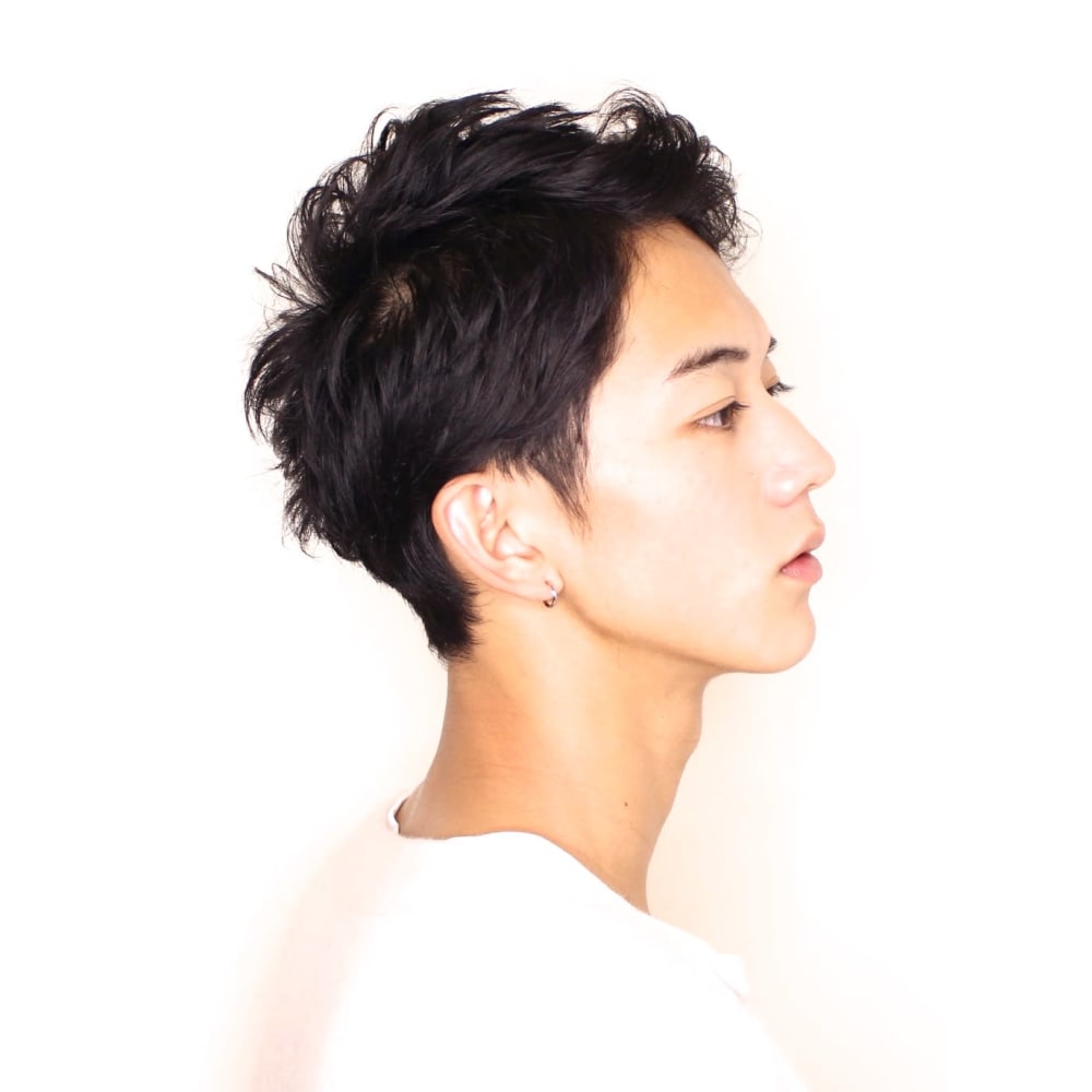 大人のナチュラルツーブロック Beautrium 広尾 ビュートリアム ヒロオ のヘアスタイル 美容院 美容室を予約するなら楽天ビューティ