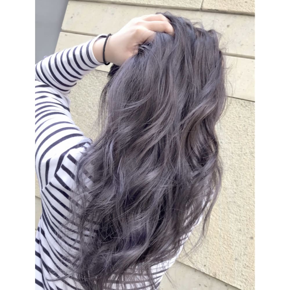 パープルラベンダーアッシュ Eliss Umeda エリス ウメダ のヘアスタイル 美容院 美容室を予約するなら楽天ビューティ