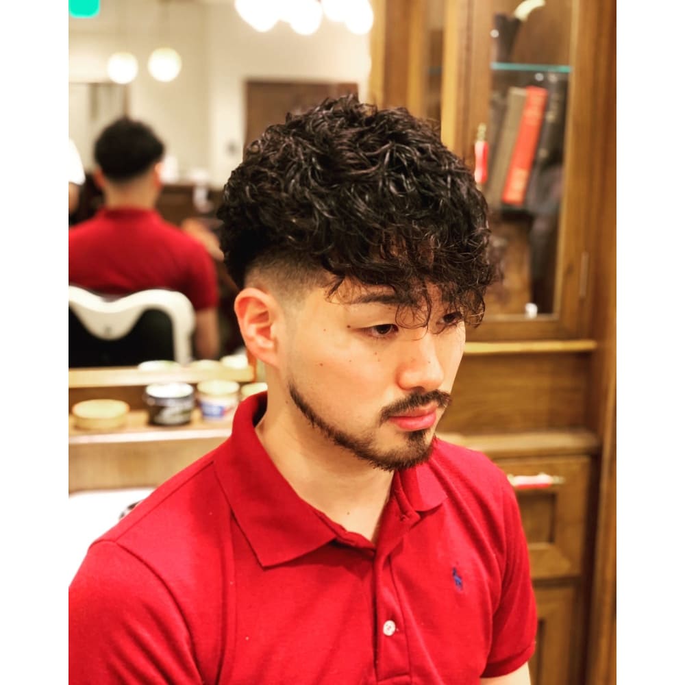 パーマフォワード 理容室 上野 メンズ ショート Hiro Ginza Hair Salon 上野店 ヒロギンザヘアサロンウエノテン のヘアスタイル 美容院 美容室を予約するなら楽天ビューティ