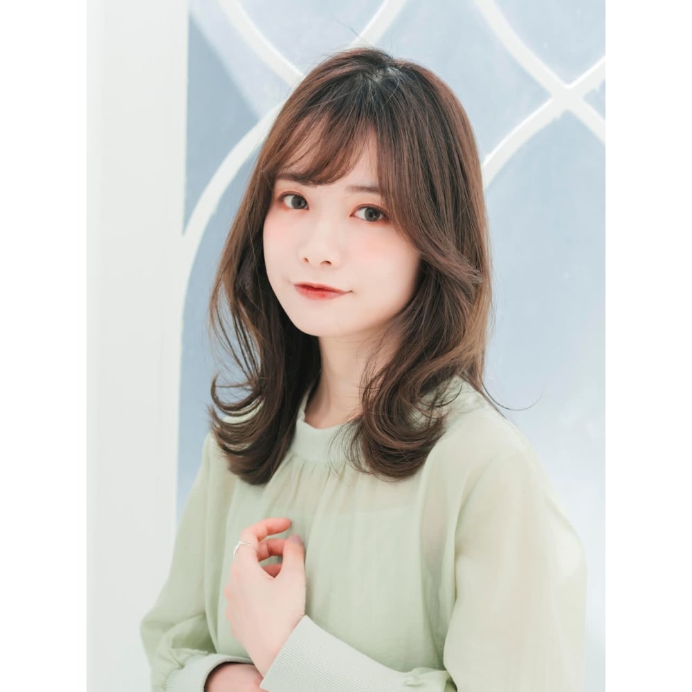 韓国風ヨシンモリセミロング Little 沖縄 おもろまち リトルオキナワ のヘアスタイル 美容院 美容室を予約するなら楽天ビューティ 韓国風ヨシンモリセミロング Little 沖縄 おもろまち リトルオキナワ のヘアスタイル 美容院 美容室を予約するなら楽天ビューティ