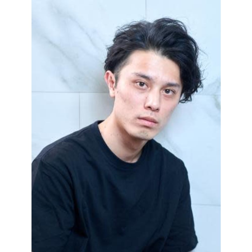 Aube Hair かき上げ前髪 パーマ Aube Hair Terrace 町田店 オーブヘアテラスマチダテン のヘアスタイル 美容院 美容室を予約するなら楽天ビューティ