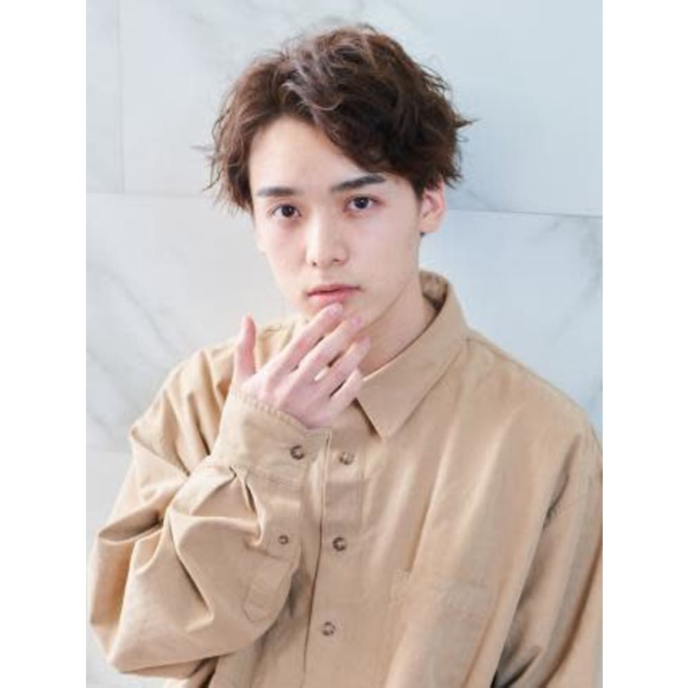 Aube Hair ソフトツーブロック センターパート Aube Hair Terrace 町田店 オーブヘアテラスマチダテン のヘアスタイル 美容院 美容室を予約するなら楽天ビューティ