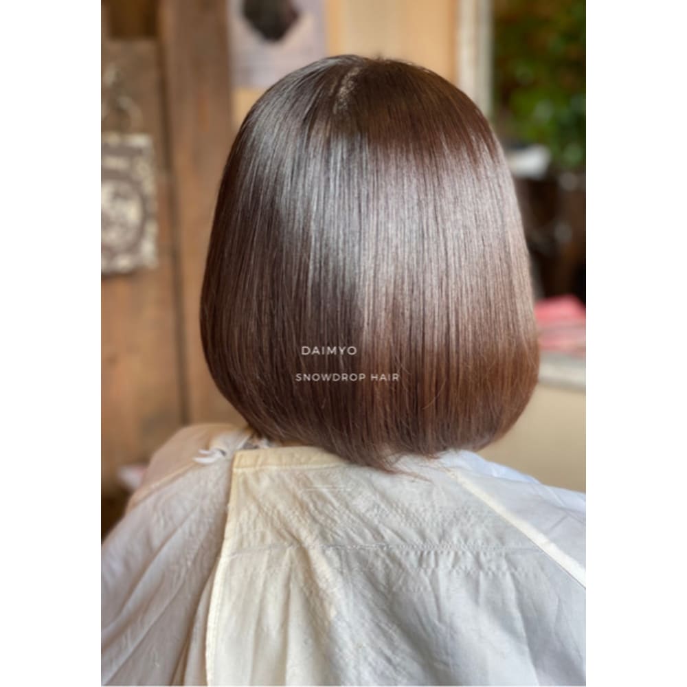 ダメージレス 全体カラー オーガニック 髪質やなりたいカラーに合わせてご提案 華やかさup Snow Drop Hair Room スノードロップ ヘアールーム のこだわり特集 美容院 美容室を予約するなら楽天ビューティ