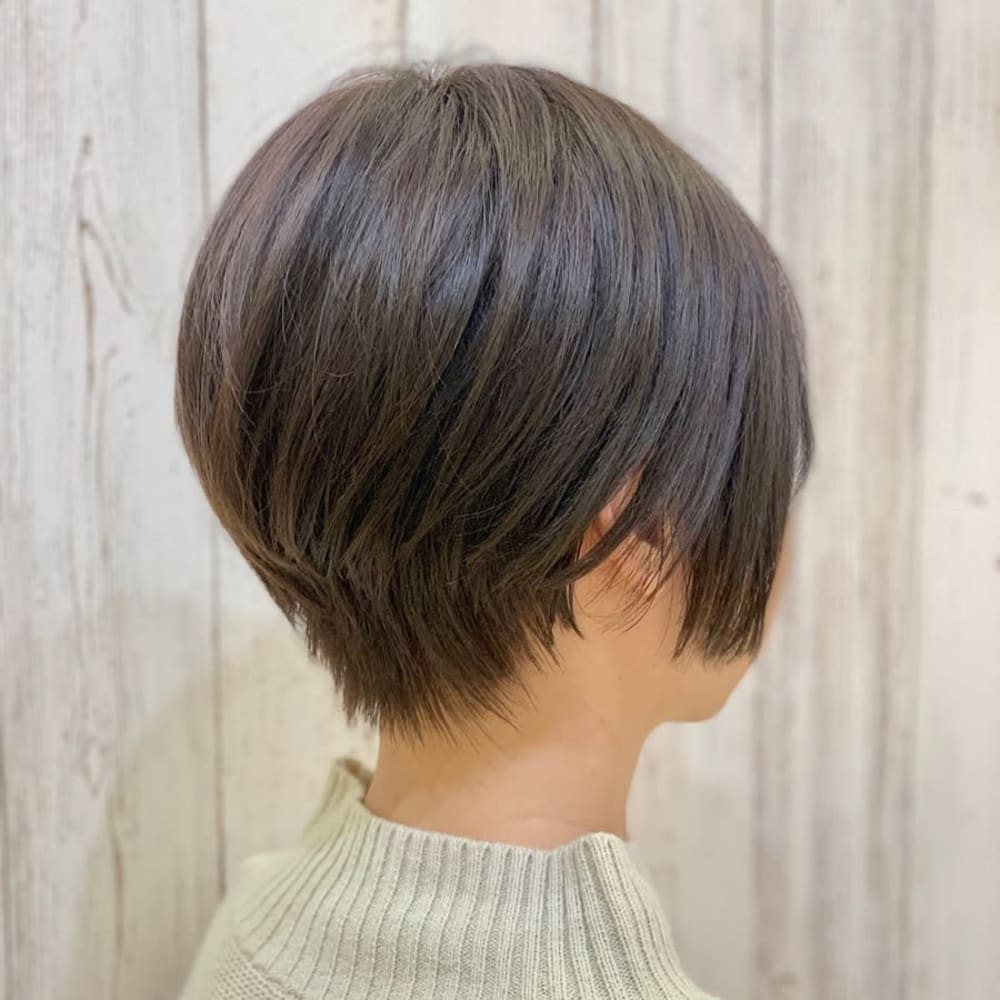 くびれショートボブ Tribeca Ny K トライベッカ のヘアスタイル 美容院 美容室を予約するなら楽天ビューティ