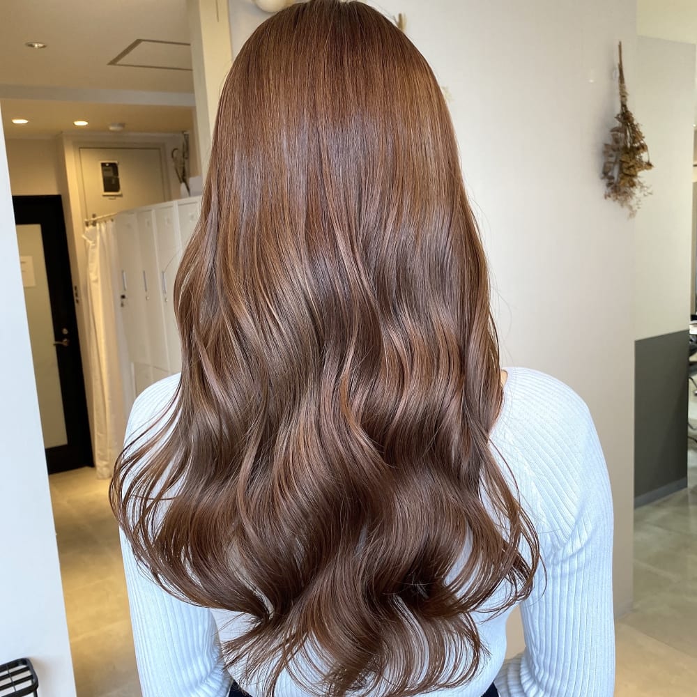 お洒落ヘアno 1 モカベージュ 10レベル Eleanor 梅田店 エレノアウメダテン のヘアスタイル 美容院 美容室を予約するなら楽天ビューティ