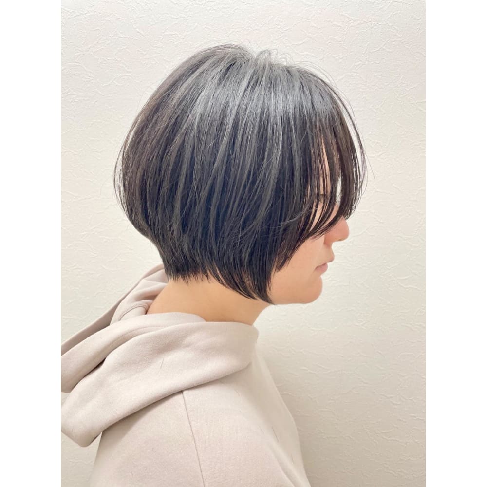 大人世代30代 40代絶壁カバーくびれショートボブ Unique X Kenje 町田 ユニークバイケンジ マチダ のヘアスタイル 美容院 美容室を予約するなら楽天ビューティ