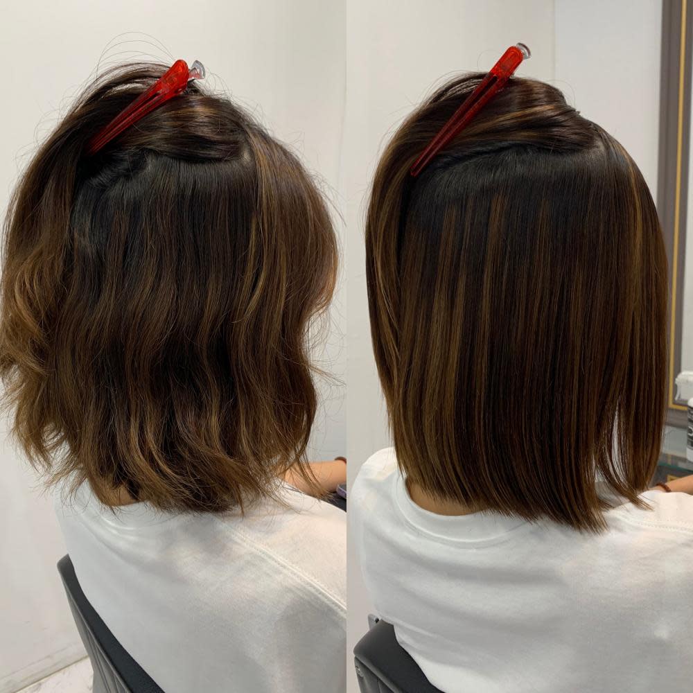 ハイライトいれてる方もオッケー 髪質改善縮毛矯正 クスダ Paris Roland パリスローランド のヘアスタイル 美容院 美容室を予約するなら楽天ビューティ ハイライトいれてる方もオッケー 髪質改善縮毛矯正 クスダ Paris Roland パリスローランド のヘアスタイル 美容院 美容室を予約するなら楽天ビューティ