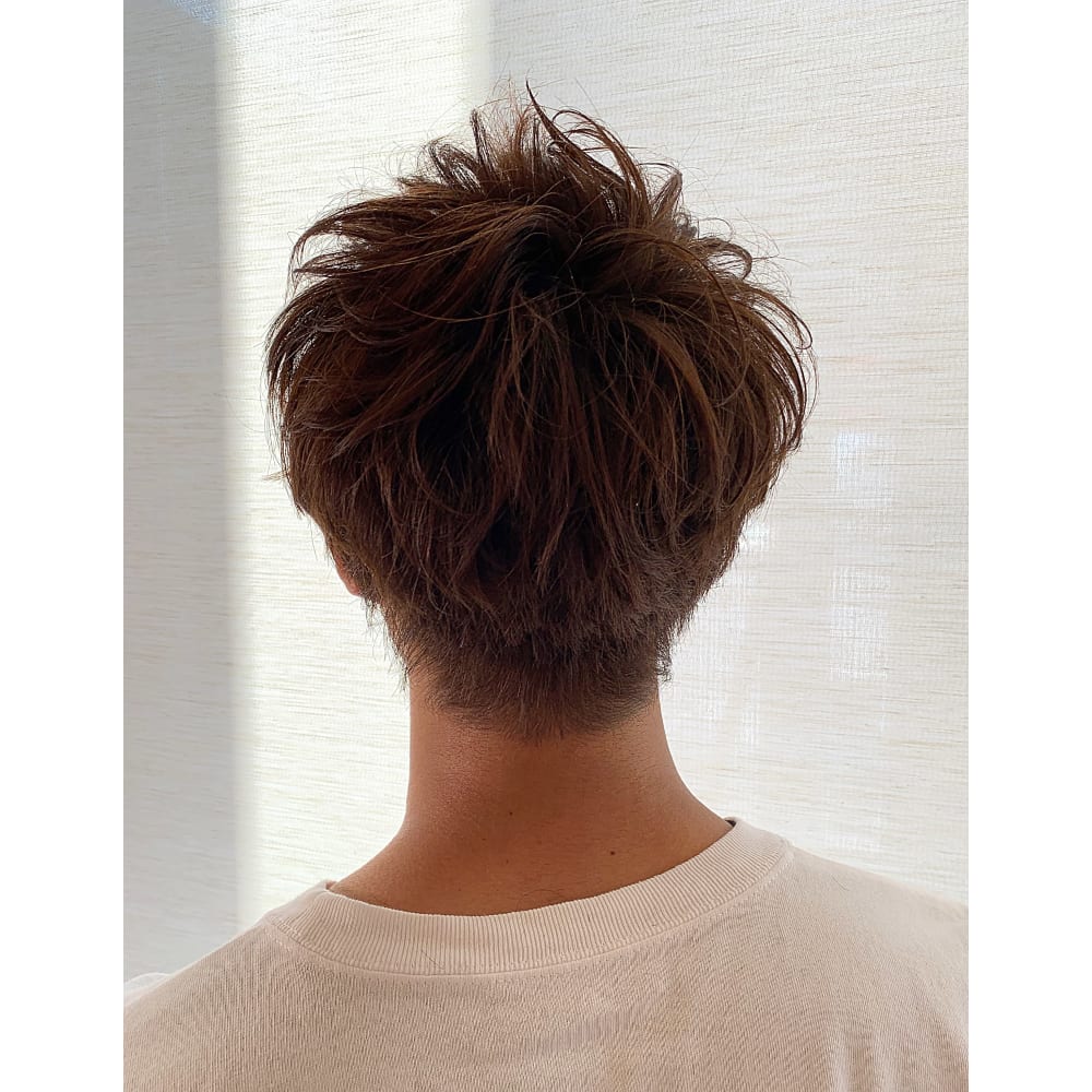 メンズパーマ 前髪縮毛矯正 ブルーモスクtokyo ブルーモスクトウキョウ のヘアスタイル 美容院 美容室を予約するなら楽天ビューティ