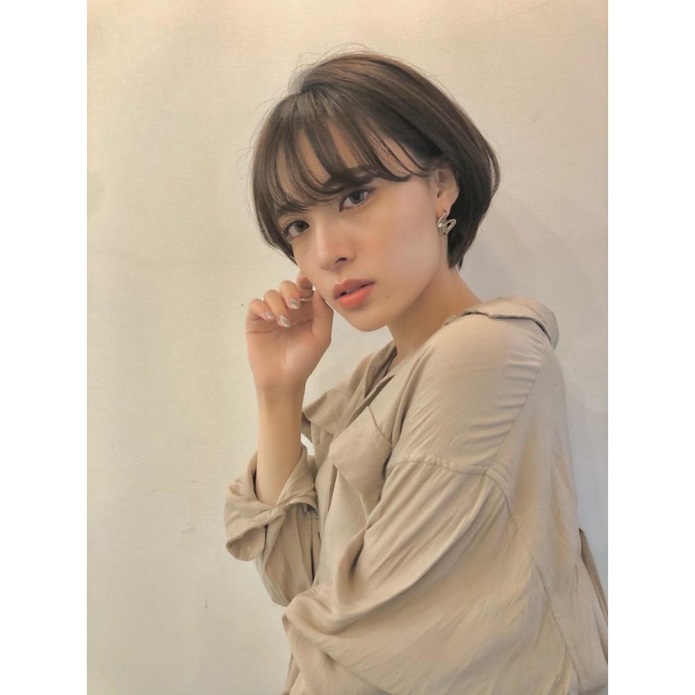 隙間感のある前髪がオシャレなマッシュショートボブ Bekku Hair Salon 広尾店 ベックヘアサロン ヒロオテン のヘアスタイル 美容院 美容室を予約するなら楽天ビューティ 隙間感のある前髪がオシャレなマッシュショートボブ Bekku Hair Salon 広尾店 ベックヘアサロン ヒロオテン のヘアスタイル 美容院 美容室を予約するなら楽天ビューティ