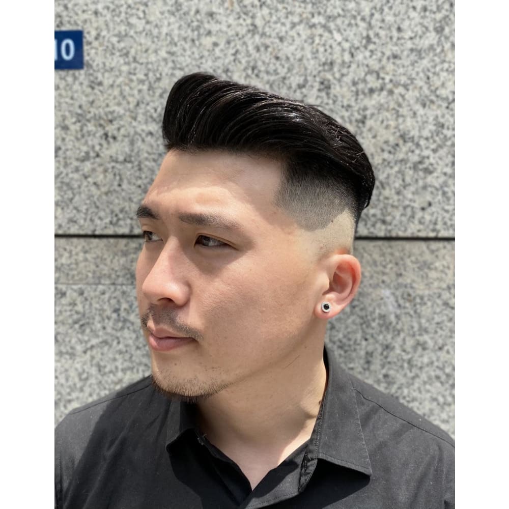 フェードスタイル ヘアーモードキクチ 銀座店 ヘアーモードキクチ のヘアスタイル 美容院 美容室を予約するなら楽天ビューティ