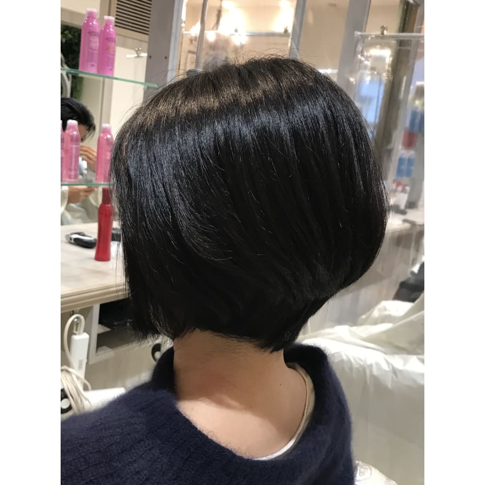 ゆるっとミニボブ Ash 上大岡店 アッシュ のヘアスタイル 美容院 美容室を予約するなら楽天ビューティ