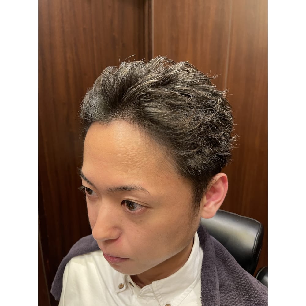 ワックスオールバック Hiro Ginza 池袋 サンシャイン通り店 ヒロギンザ イケブクロ サンシャインドオリテン のヘアスタイル 美容院 美容室を予約するなら楽天ビューティ